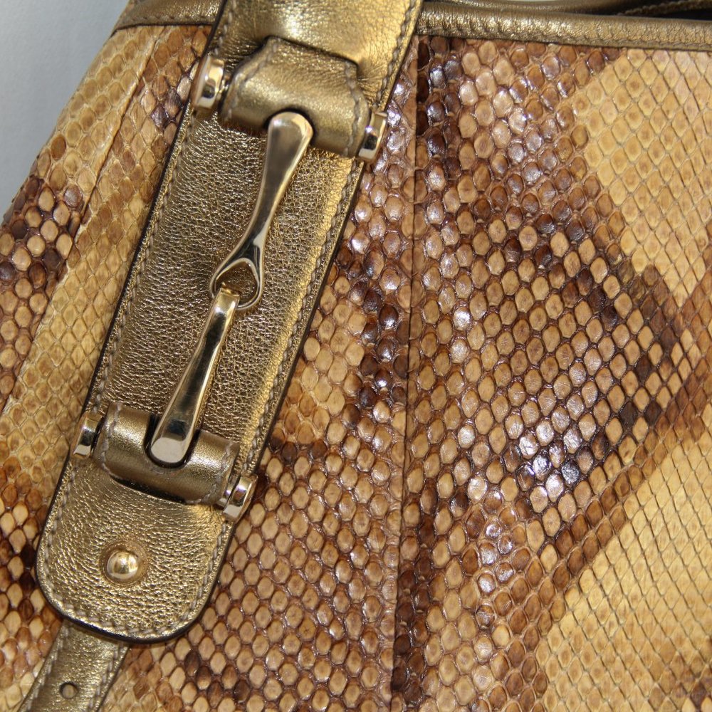 Gucci Pelham Medium Python Bag - Picture 10 of 13